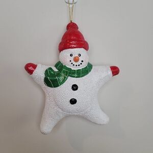 Vintage Christmas Frosty the Snowman Ornament